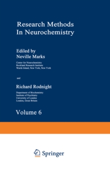 Research Methods in Neurochemistry : Volume 6