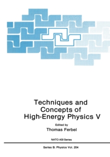 Techniques and Concepts of High-Energy Physics V