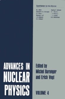 Advances in Nuclear Physics : Volume 4