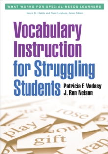 Vocabulary Instruction for Struggling Students, Paperback Book Vocabulary Instruction for Struggling Students, Paperback Book