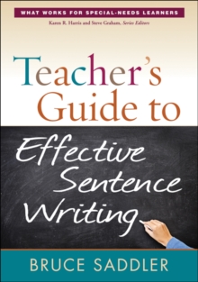 Teacher's Guide to Effective Sentence Writing