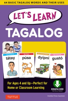 Let's Learn Tagalog Ebook : 64 Basic Tagalog Words and Their Uses-For Children Ages 4 and Up (Downloadable Audio Included)