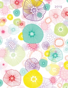 Vintage Blooms 2019 Desk Planner, Diary Book Vintage Blooms 2019 Desk Planner, Diary Book