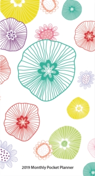 Vintage Blooms 2019 Pocket Planner, Diary Book Vintage Blooms 2019 Pocket Planner, Diary Book