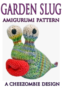 Garden Slug Amigurumi Knitting Pattern