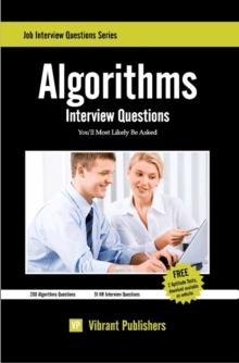 Algorithms Interview Questions You'll Most Likely Be Asked, Paperback / softback Book Algorithms Interview Questions You'll Most Likely Be Asked, Paperback / softback Book