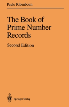 The Book of Prime Number Records