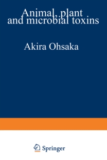 Animal, Plant, and Microbial Toxins : Volume 2 Chemistry, Pharmacology, and Immunology