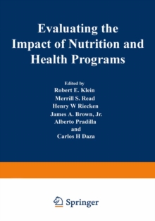 Evaluating the Impact of Nutrition and Health Programs