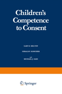 Children's Competence to Consent