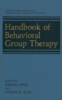 Handbook of Behavioral Group Therapy