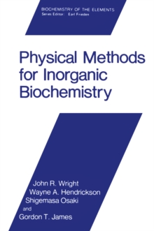 Physical Methods for Inorganic Biochemistry