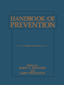 Handbook of Prevention