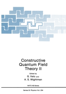 Constructive Quantum Field Theory II