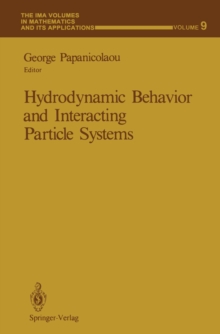 Hydrodynamic Behavior and Interacting Particle Systems