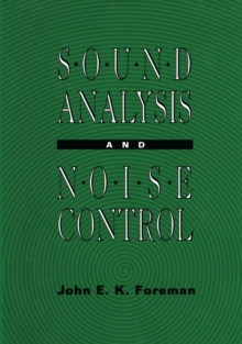 Sound Analysis and Noise Control