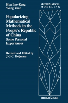 Popularizing Mathematical Methods in the People's Republic of China : Some Personal Experiences