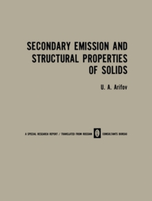 Secondary Emission and Structural Properties of Solids