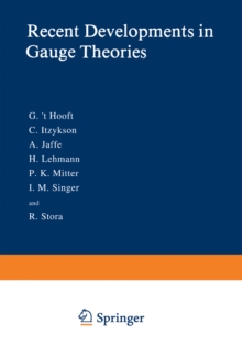 Recent Developments in Gauge Theories