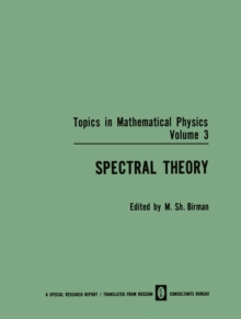 Spectral Theory