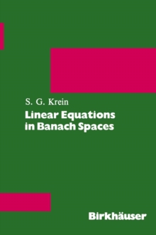 Linear Equations in Banach Spaces