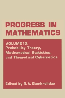 Probability Theory, Mathematical Statistics, and Theoretical Cybernetics