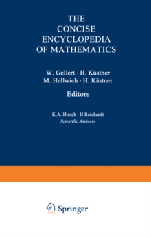 The VNR Concise Encyclopedia of Mathematics