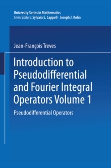 Introduction to Pseudodifferential and Fourier Integral Operators : Pseudodifferential Operators