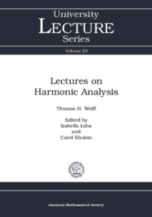 Lectures on Harmonic Analysis