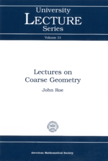 Lectures on Coarse Geometry