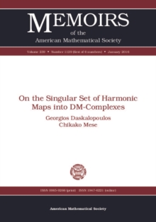 On the Singular Set of Harmonic Maps into DM-Complexes