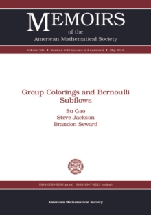 Group Colorings and Bernoulli Subflows