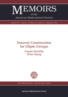 Descent Construction for GSpin Groups