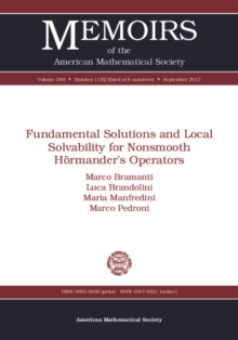 Fundamental Solutions and Local Solvability for Nonsmooth Hoermander's Operators