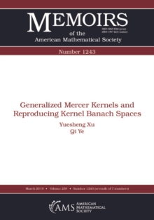 Generalized Mercer Kernels and Reproducing Kernel Banach Spaces