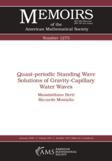 Quasi-periodic Standing Wave Solutions of Gravity-Capillary Water Waves