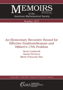 An Elementary Recursive Bound for Effective Positivstellensatz and Hilbert's 17th Problem