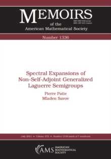 Spectral Expansions of Non-Self-Adjoint Generalized Laguerre Semigroups