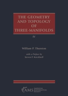 The Geometry and Topology of Three-Manifolds