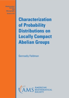 Characterization of Probability Distributions on Locally Compact Abelian Groups