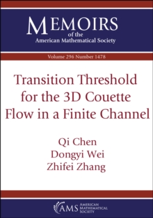 Transition Threshold for the 3D Couette Flow in a Finite Channel