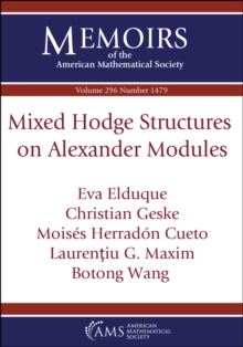 Mixed Hodge Structures on Alexander Modules