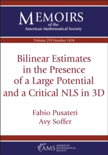 Bilinear Estimates in the Presence of a Large Potential and a Critical NLS in 3D