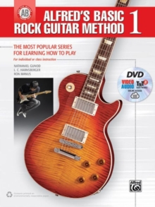 ALFREDS BASIC ROCK GUITAR METHOD BK DVD, Paperback Book ALFREDS BASIC ROCK GUITAR METHOD BK DVD, Paperback Book