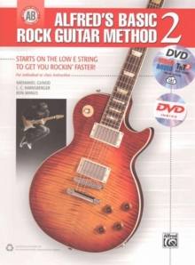 ALFREDS BASIC ROCK GUITAR METHOD BK DVD, Paperback Book ALFREDS BASIC ROCK GUITAR METHOD BK DVD, Paperback Book