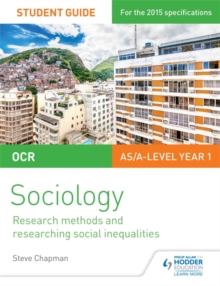 OCR A Level Sociology Student Guide 2: Researching and understanding social inequalities, Paperback Book OCR A Level Sociology Student Guide 2: Researching and understanding social inequalities, Paperback Book