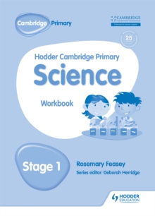Hodder Cambridge Primary Science Workbook 1, Paperback Book Hodder Cambridge Primary Science Workbook 1, Paperback Book