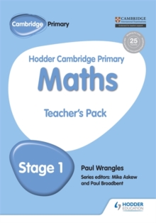 Hodder Cambridge Primary Maths Teacher's Pack 1, Paperback Book Hodder Cambridge Primary Maths Teacher's Pack 1, Paperback Book