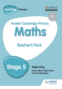Hodder Cambridge Primary Maths Teacher's Pack 5, Paperback Book Hodder Cambridge Primary Maths Teacher's Pack 5, Paperback Book