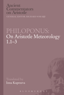 Philoponus: On Aristotle Meteorology 1.1-3